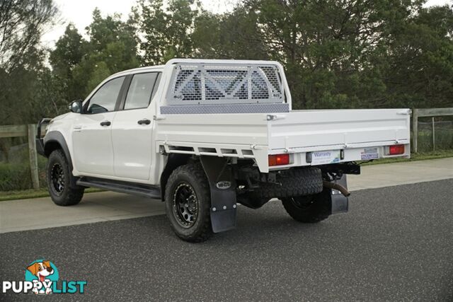 2019 TOYOTA HILUX SR DUAL CAB GUN126R CAB CHASSIS