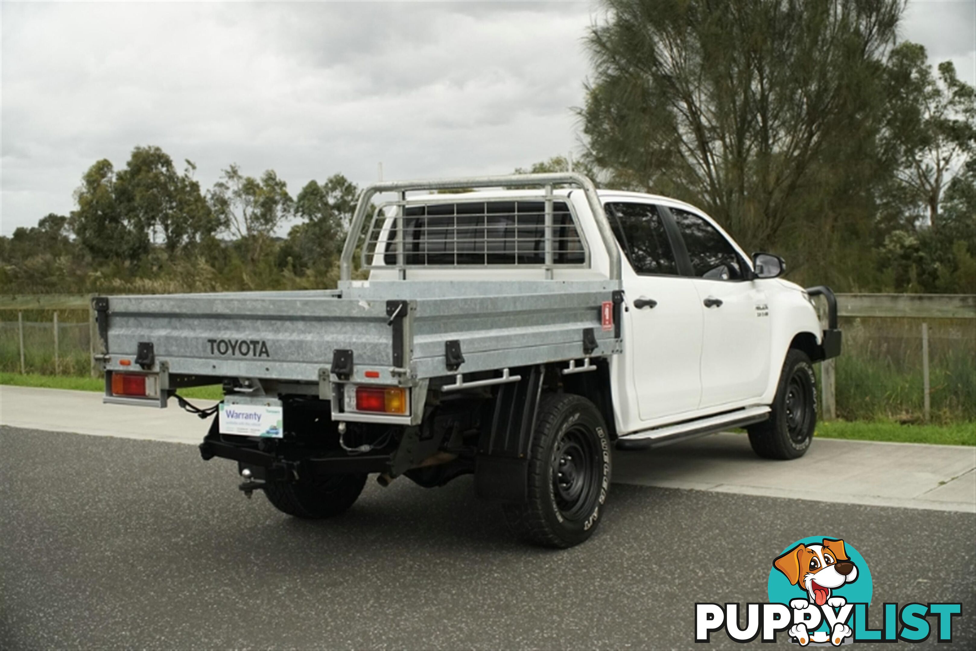 2018 TOYOTA HILUX SR DUAL CAB GUN126R CAB CHASSIS