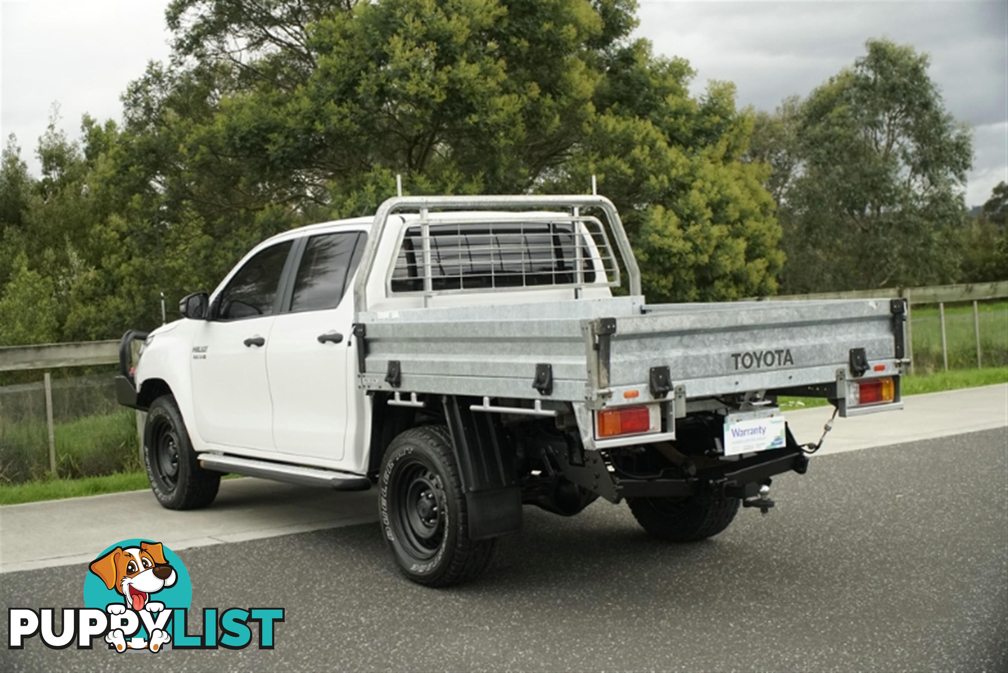 2018 TOYOTA HILUX SR DUAL CAB GUN126R CAB CHASSIS