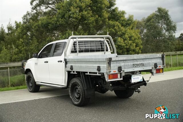 2018 TOYOTA HILUX SR DUAL CAB GUN126R CAB CHASSIS