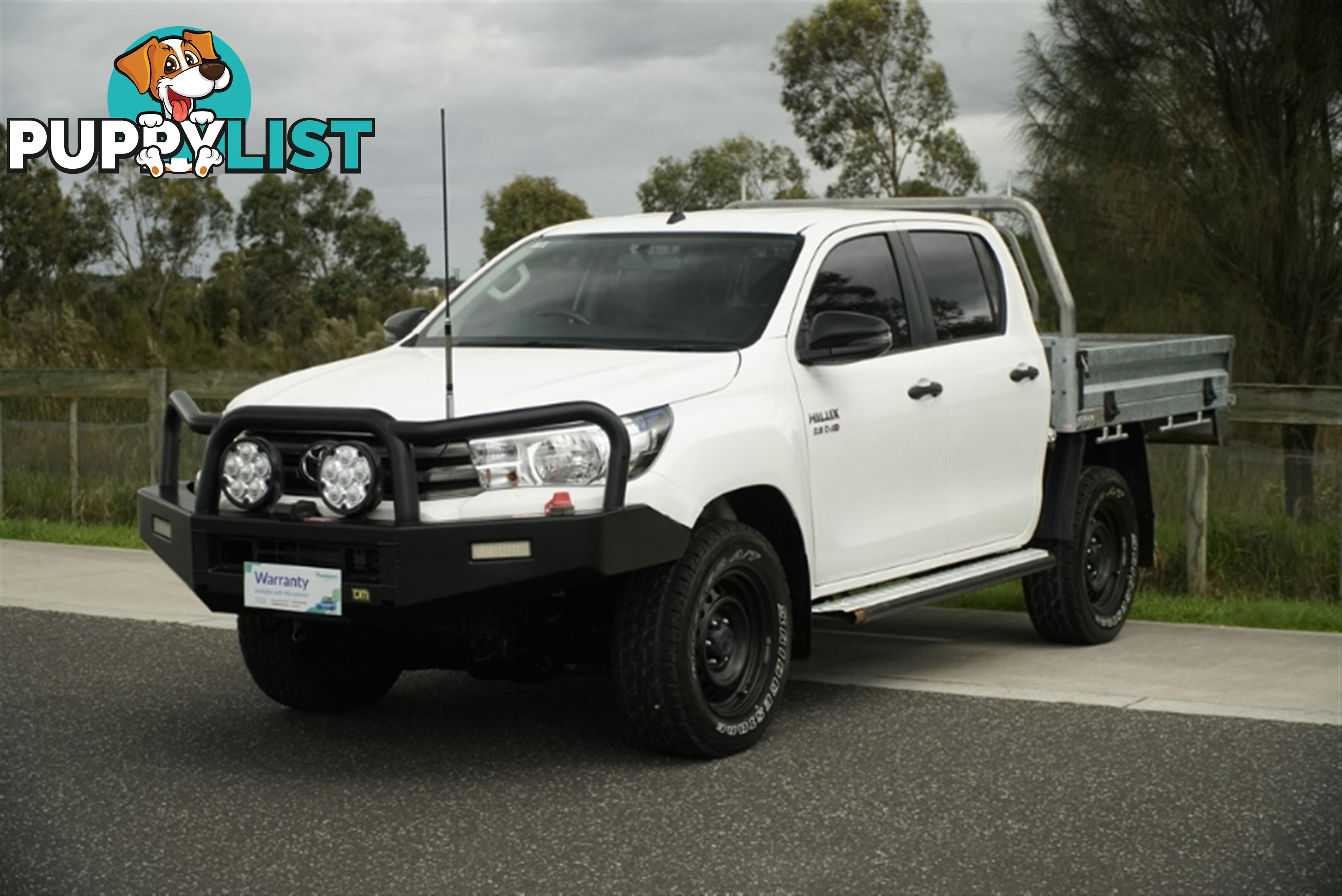 2018 TOYOTA HILUX SR DUAL CAB GUN126R CAB CHASSIS