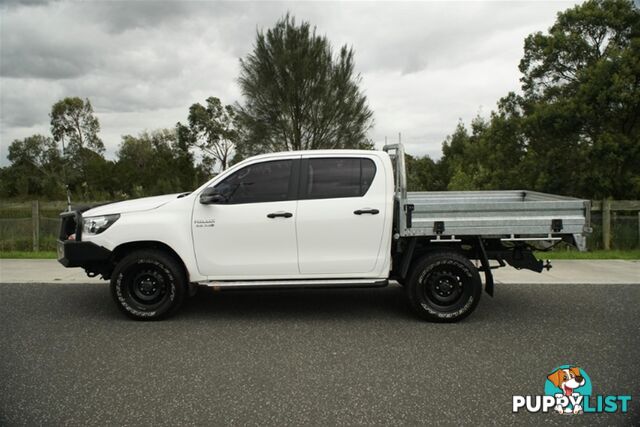 2018 TOYOTA HILUX SR DUAL CAB GUN126R CAB CHASSIS