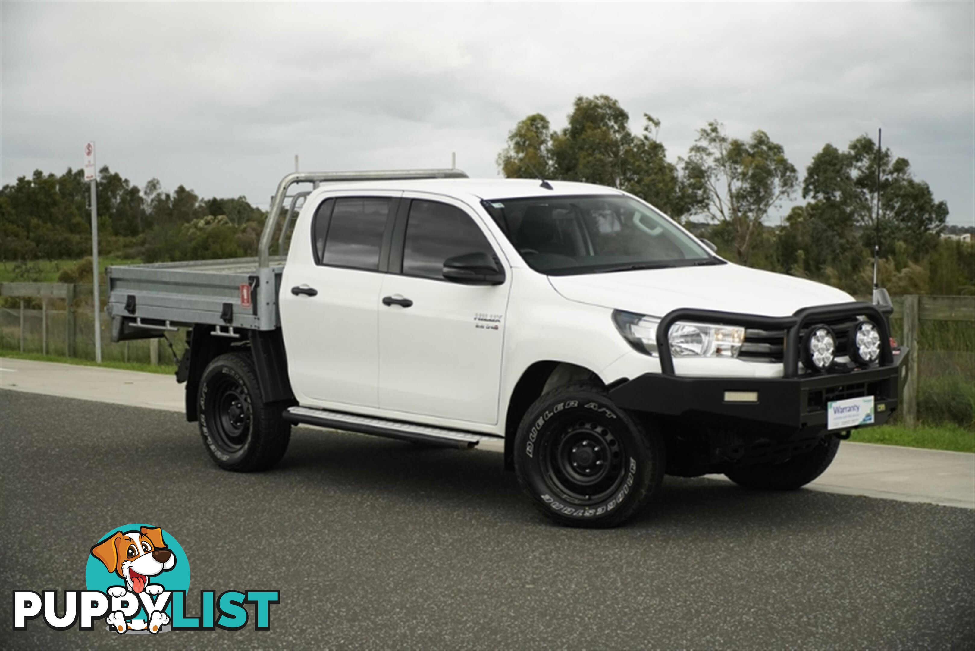 2018 TOYOTA HILUX SR DUAL CAB GUN126R CAB CHASSIS