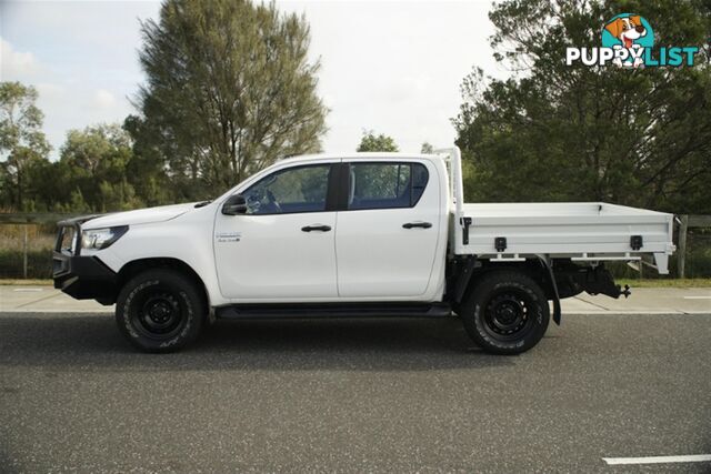 2019 TOYOTA HILUX SR DUAL CAB GUN126R CAB CHASSIS