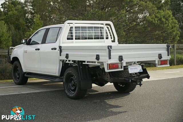 2019 TOYOTA HILUX SR DUAL CAB GUN126R CAB CHASSIS