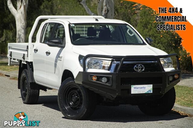 2019 TOYOTA HILUX SR DUAL CAB GUN126R CAB CHASSIS