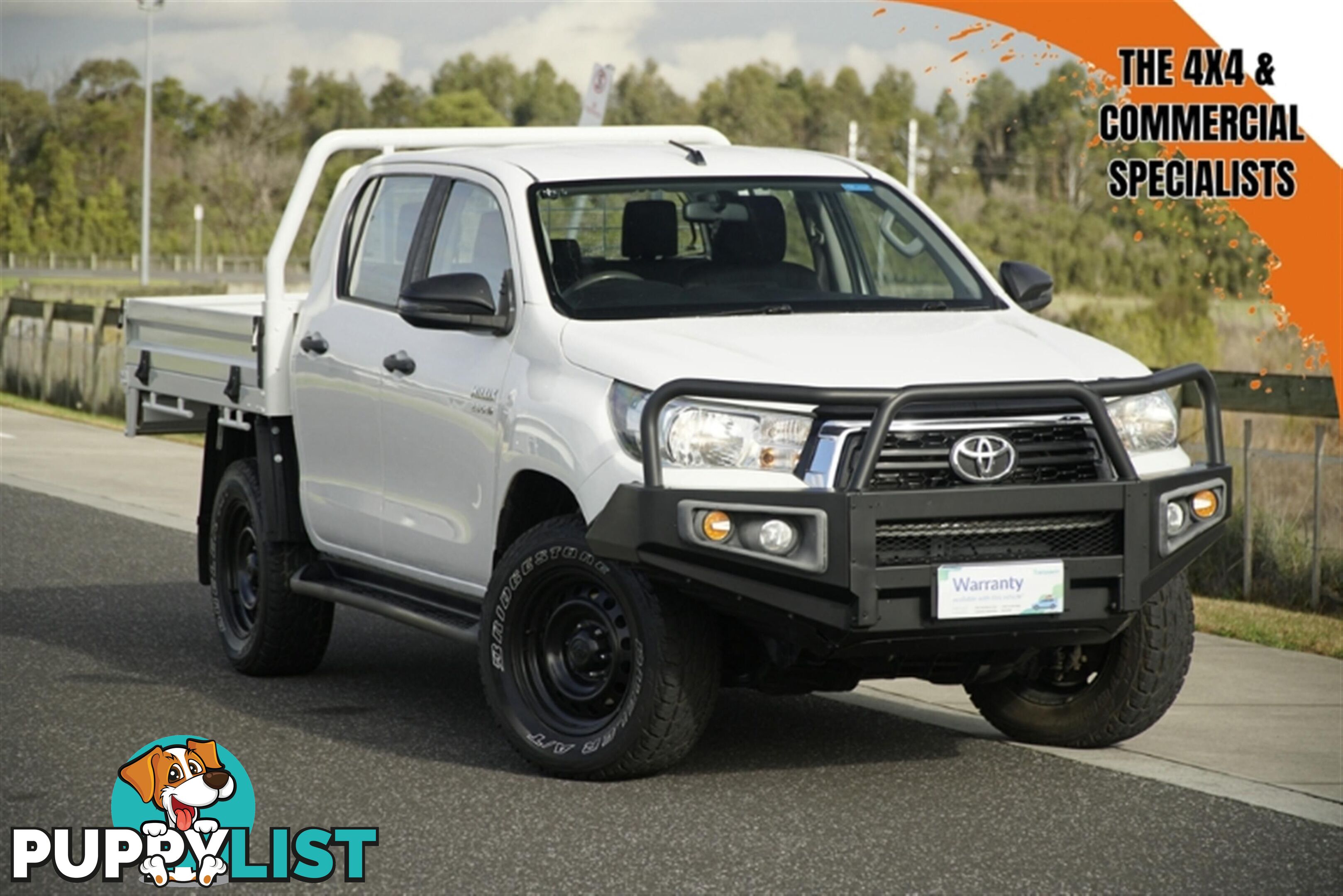 2019 TOYOTA HILUX SR DUAL CAB GUN126R CAB CHASSIS