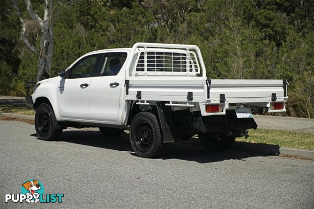2019 TOYOTA HILUX SR DUAL CAB GUN126R CAB CHASSIS