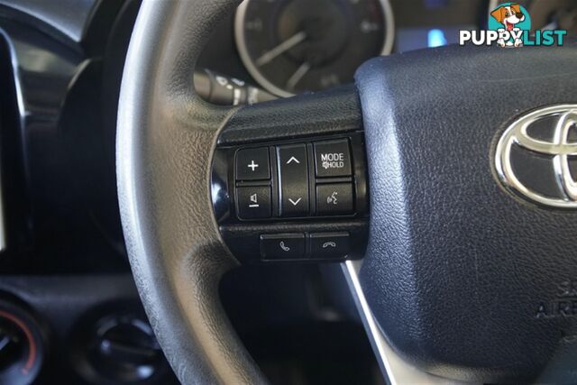 2019 TOYOTA HILUX SR DUAL CAB GUN126R CAB CHASSIS