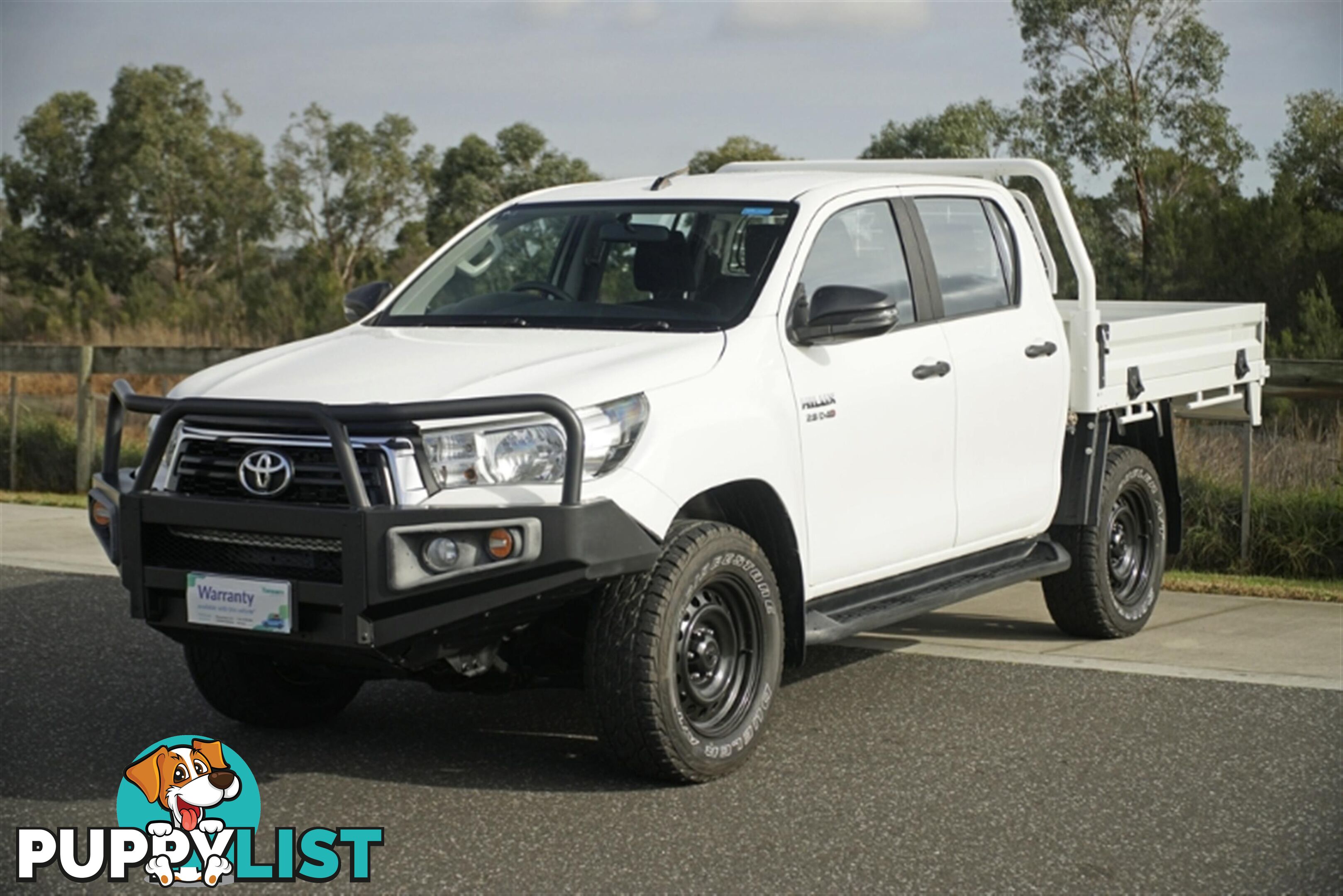 2019 TOYOTA HILUX SR DUAL CAB GUN126R CAB CHASSIS