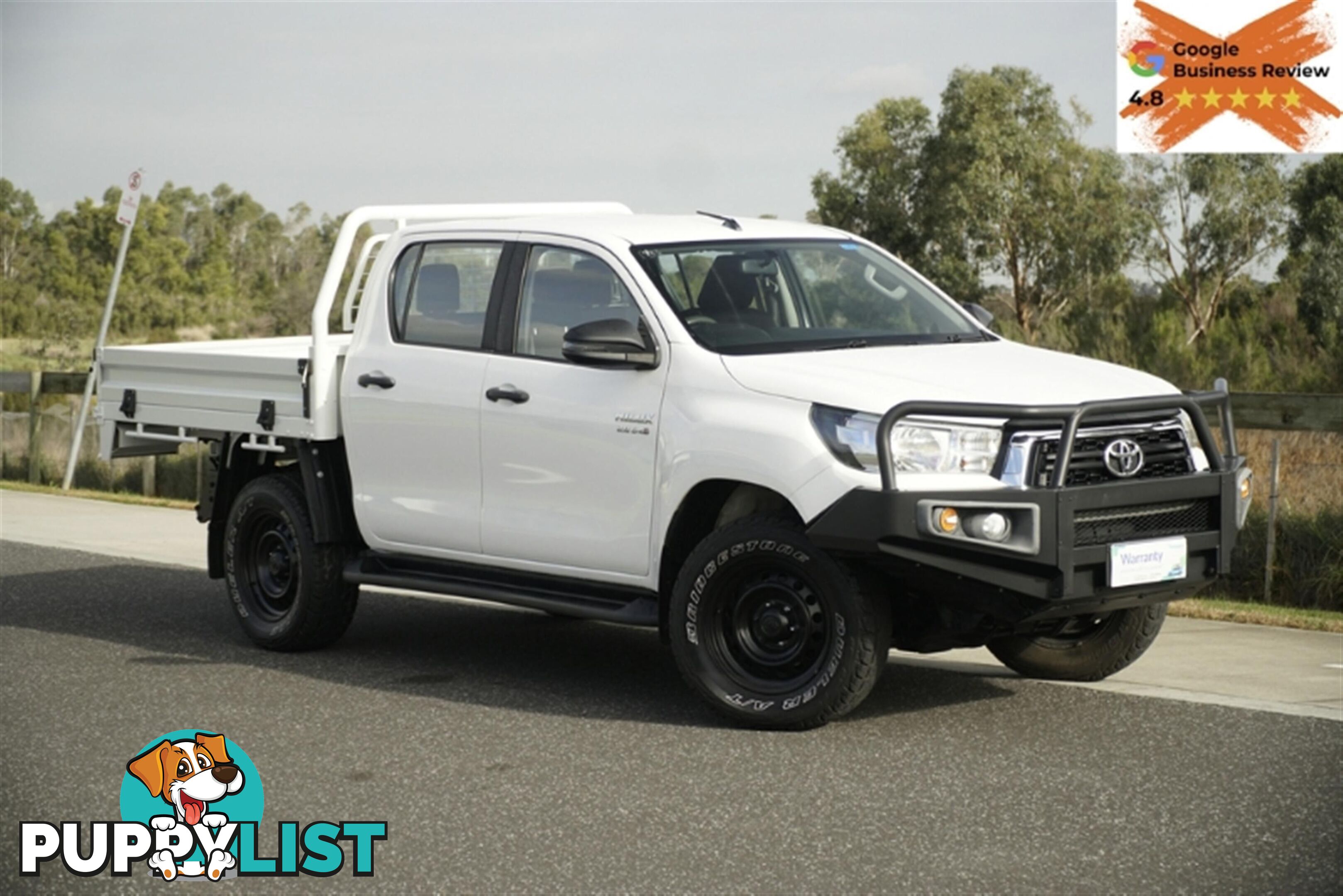 2019 TOYOTA HILUX SR DUAL CAB GUN126R CAB CHASSIS