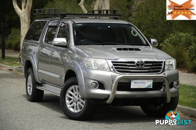 2014 TOYOTA HILUX SR5 DUAL CAB KUN26R MY14 UTILITY