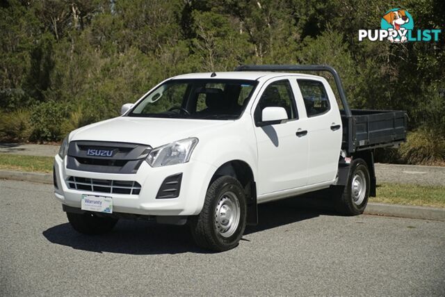 2017 ISUZU D-MAX SX DUAL CAB MY17 CAB CHASSIS