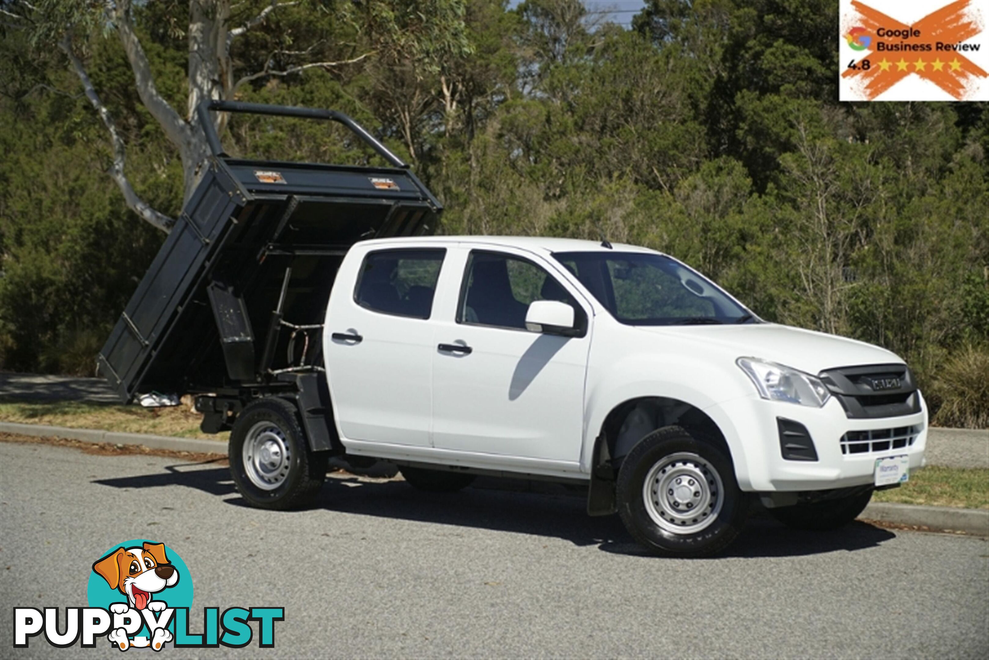 2017 ISUZU D-MAX SX DUAL CAB MY17 CAB CHASSIS