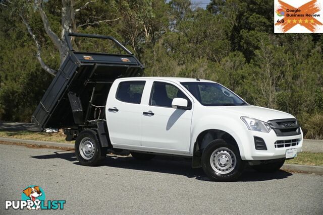 2017 ISUZU D-MAX SX DUAL CAB MY17 CAB CHASSIS