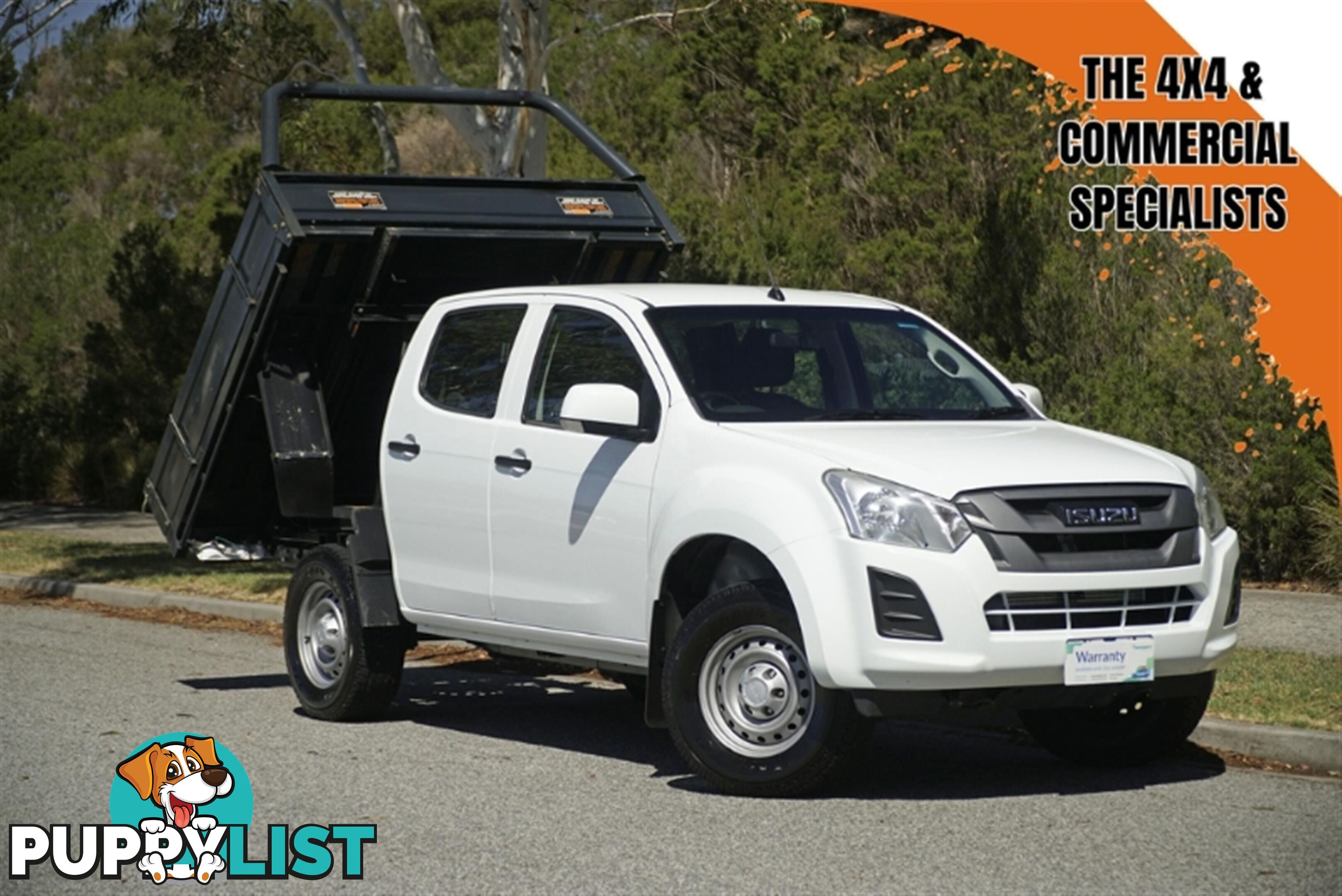 2017 ISUZU D-MAX SX DUAL CAB MY17 CAB CHASSIS