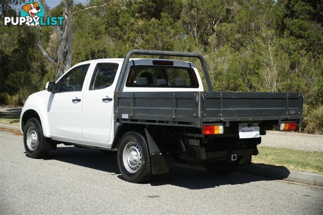 2017 ISUZU D-MAX SX DUAL CAB MY17 CAB CHASSIS