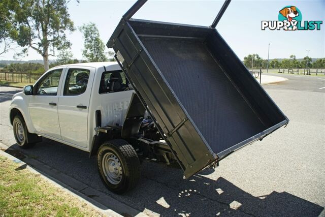 2017 ISUZU D-MAX SX DUAL CAB MY17 CAB CHASSIS