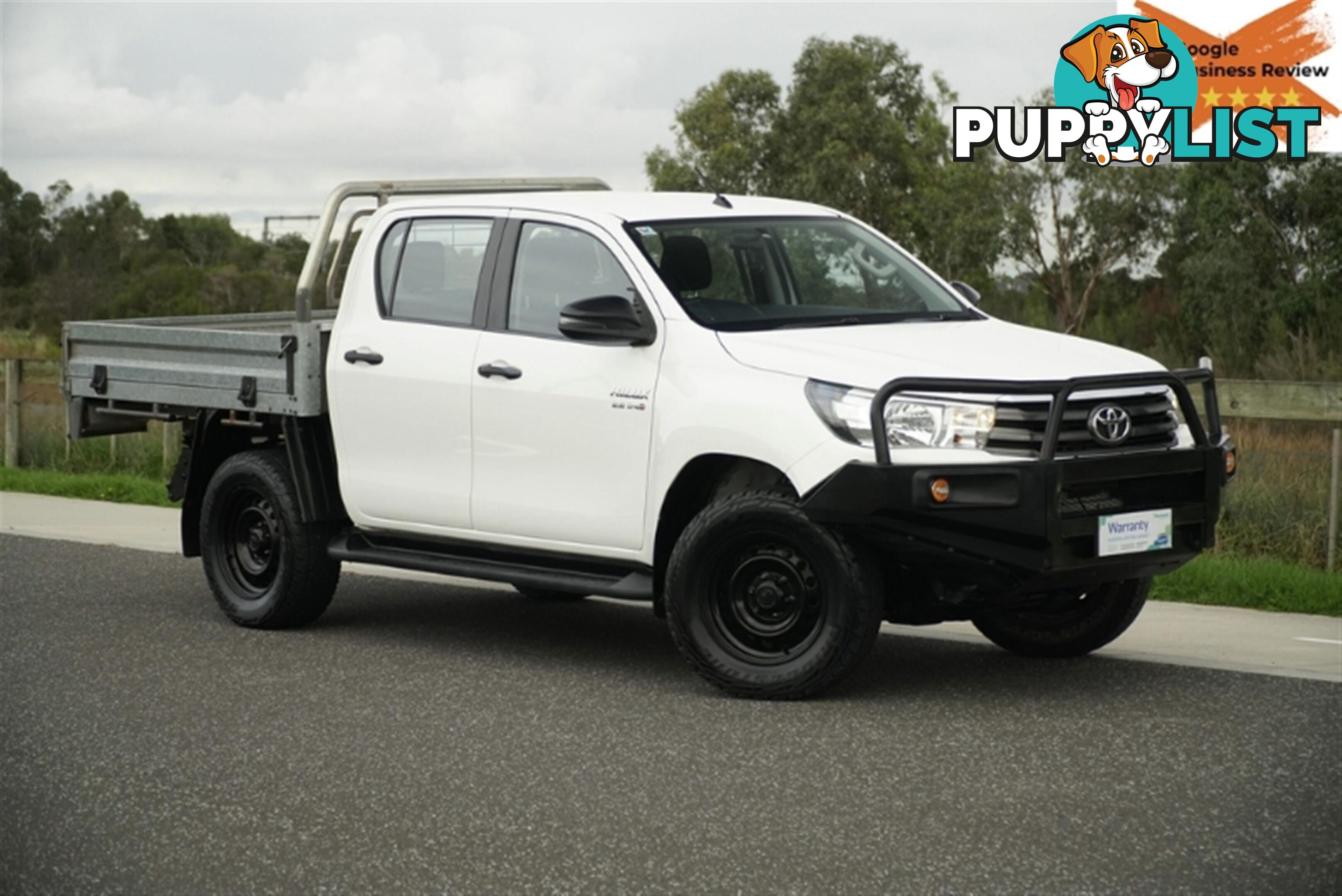 2018 TOYOTA HILUX SR DUAL CAB GUN126R CAB CHASSIS