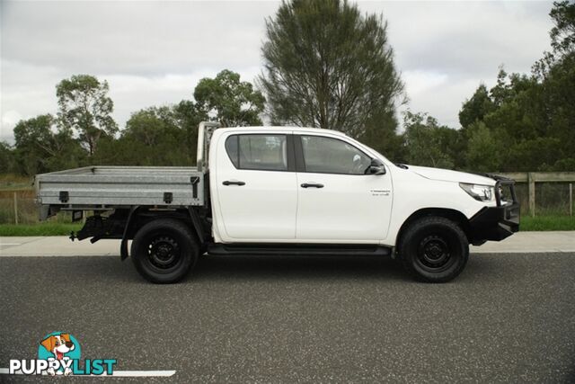 2018 TOYOTA HILUX SR DUAL CAB GUN126R CAB CHASSIS