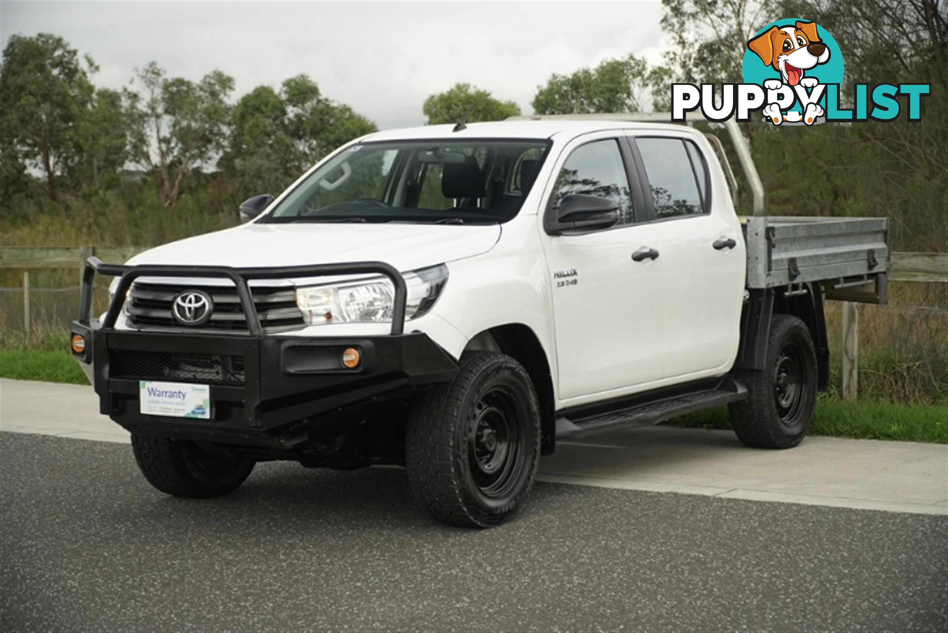 2018 TOYOTA HILUX SR DUAL CAB GUN126R CAB CHASSIS
