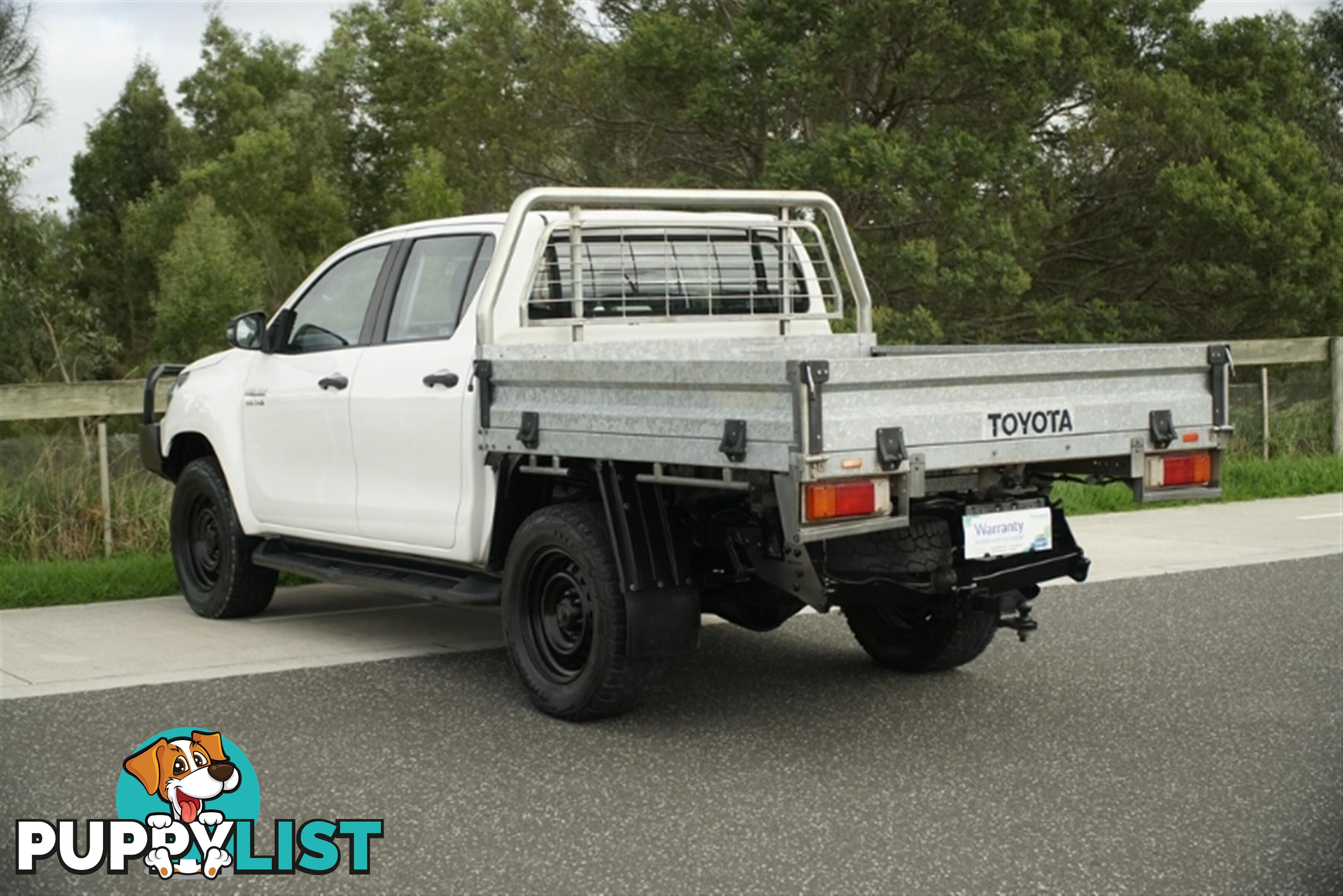 2018 TOYOTA HILUX SR DUAL CAB GUN126R CAB CHASSIS