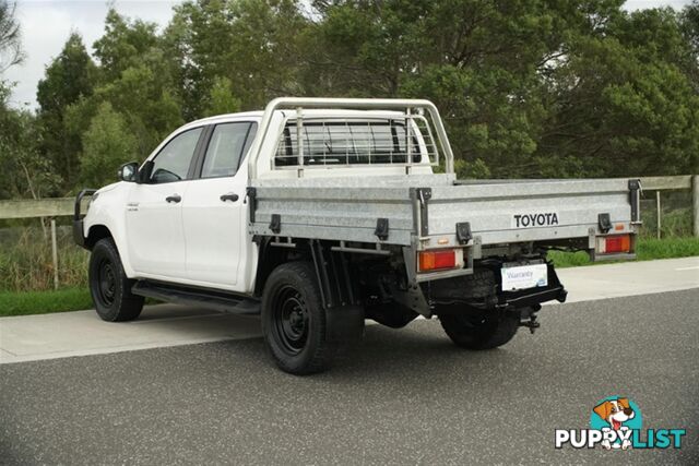 2018 TOYOTA HILUX SR DUAL CAB GUN126R CAB CHASSIS