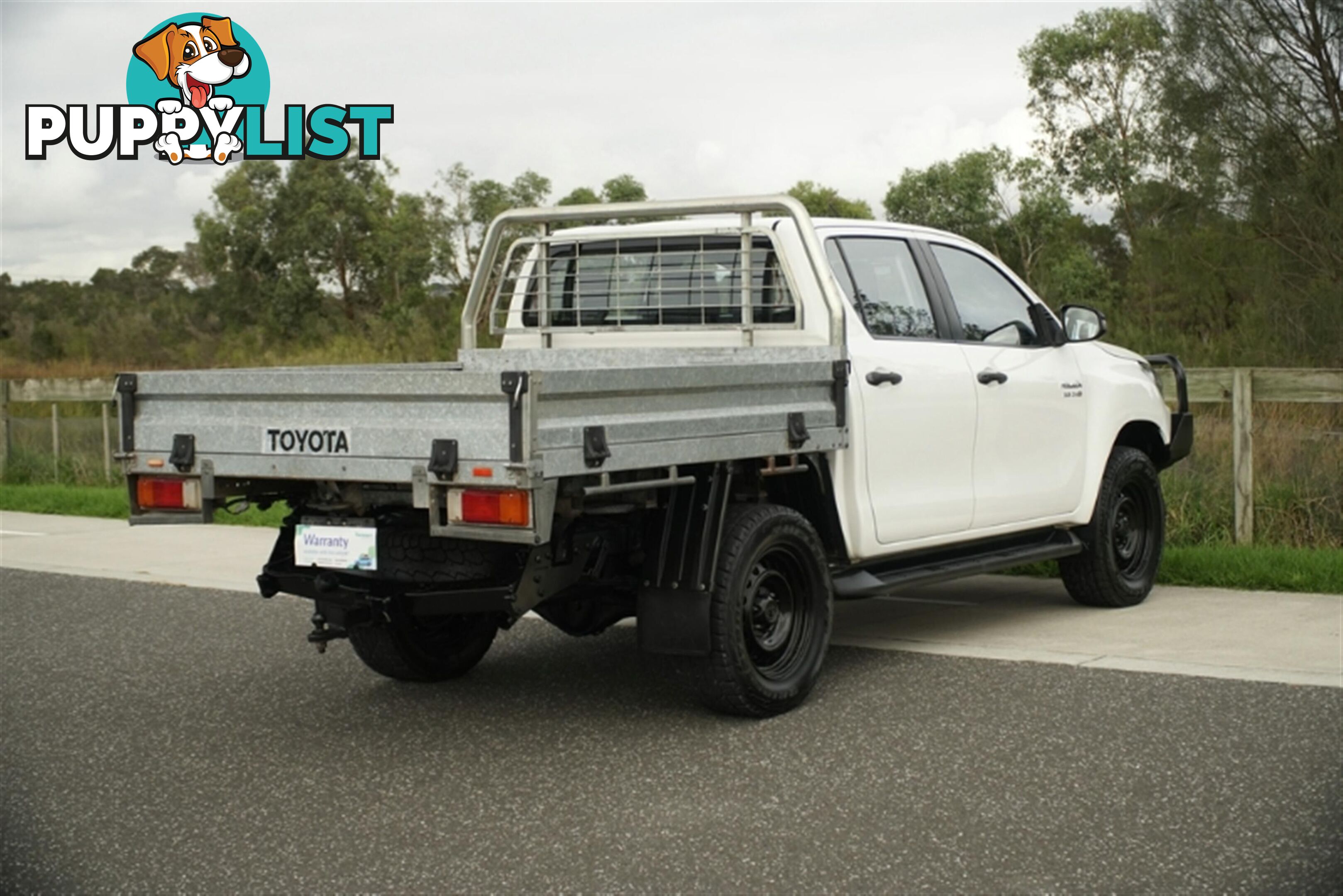 2018 TOYOTA HILUX SR DUAL CAB GUN126R CAB CHASSIS