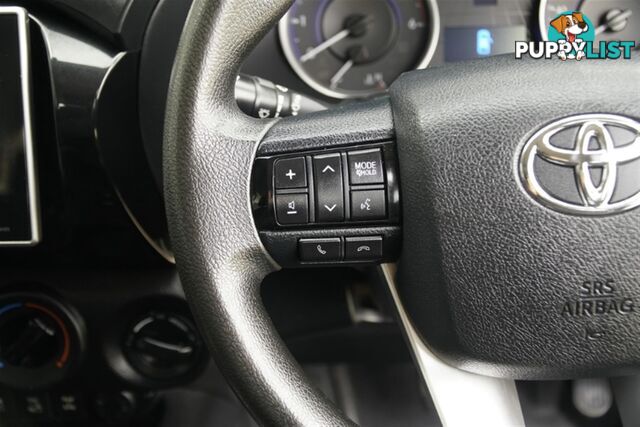 2018 TOYOTA HILUX SR DUAL CAB GUN126R CAB CHASSIS