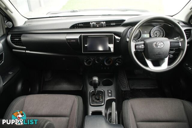 2018 TOYOTA HILUX SR DUAL CAB GUN126R CAB CHASSIS