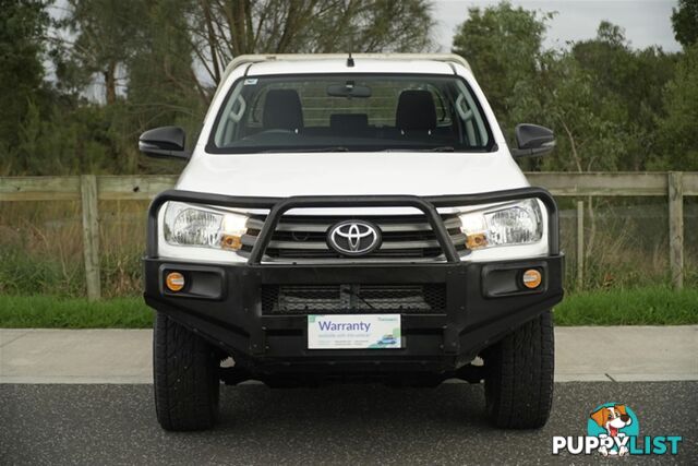 2018 TOYOTA HILUX SR DUAL CAB GUN126R CAB CHASSIS