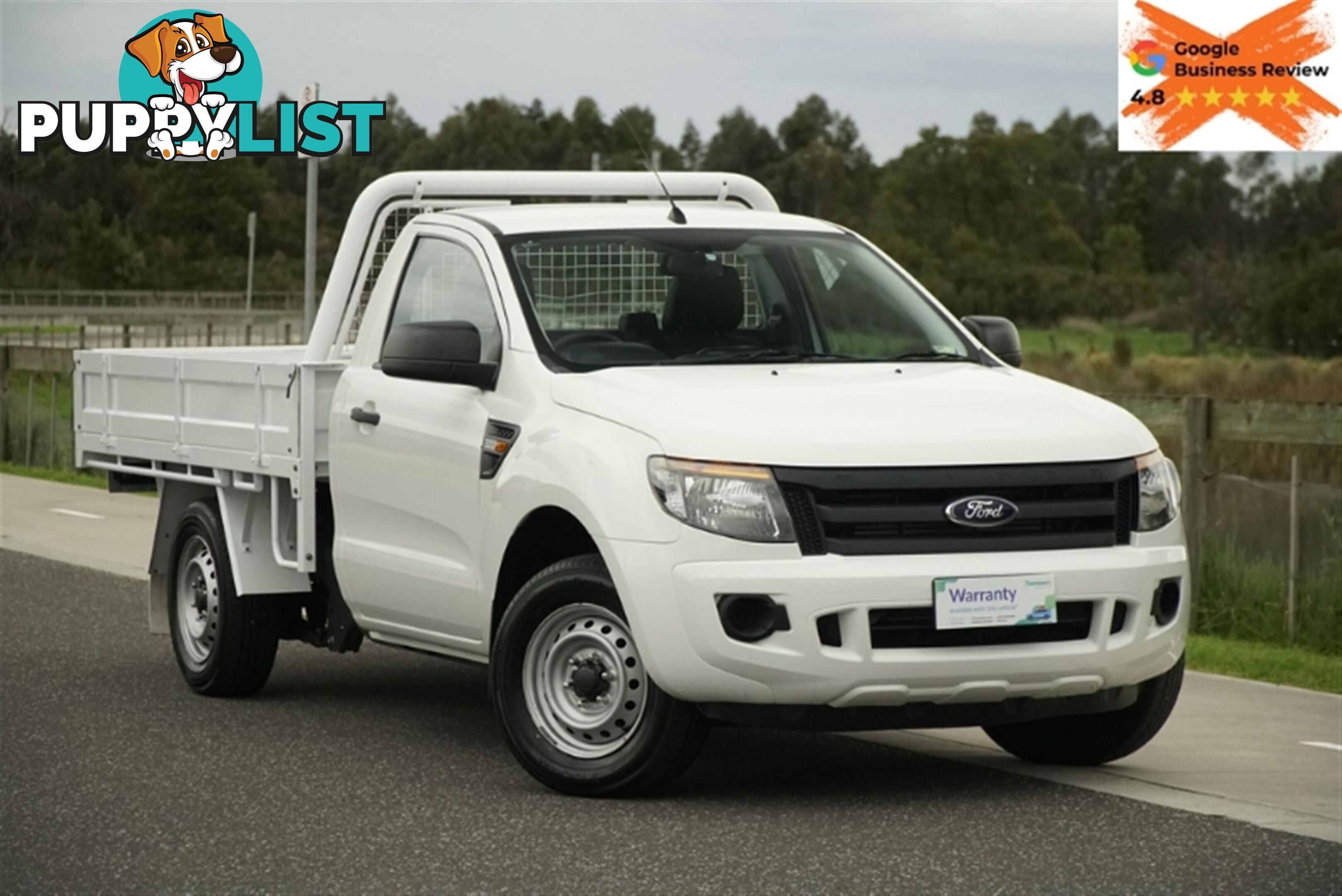 2014 FORD RANGER XL SINGLE CAB PX CAB CHASSIS