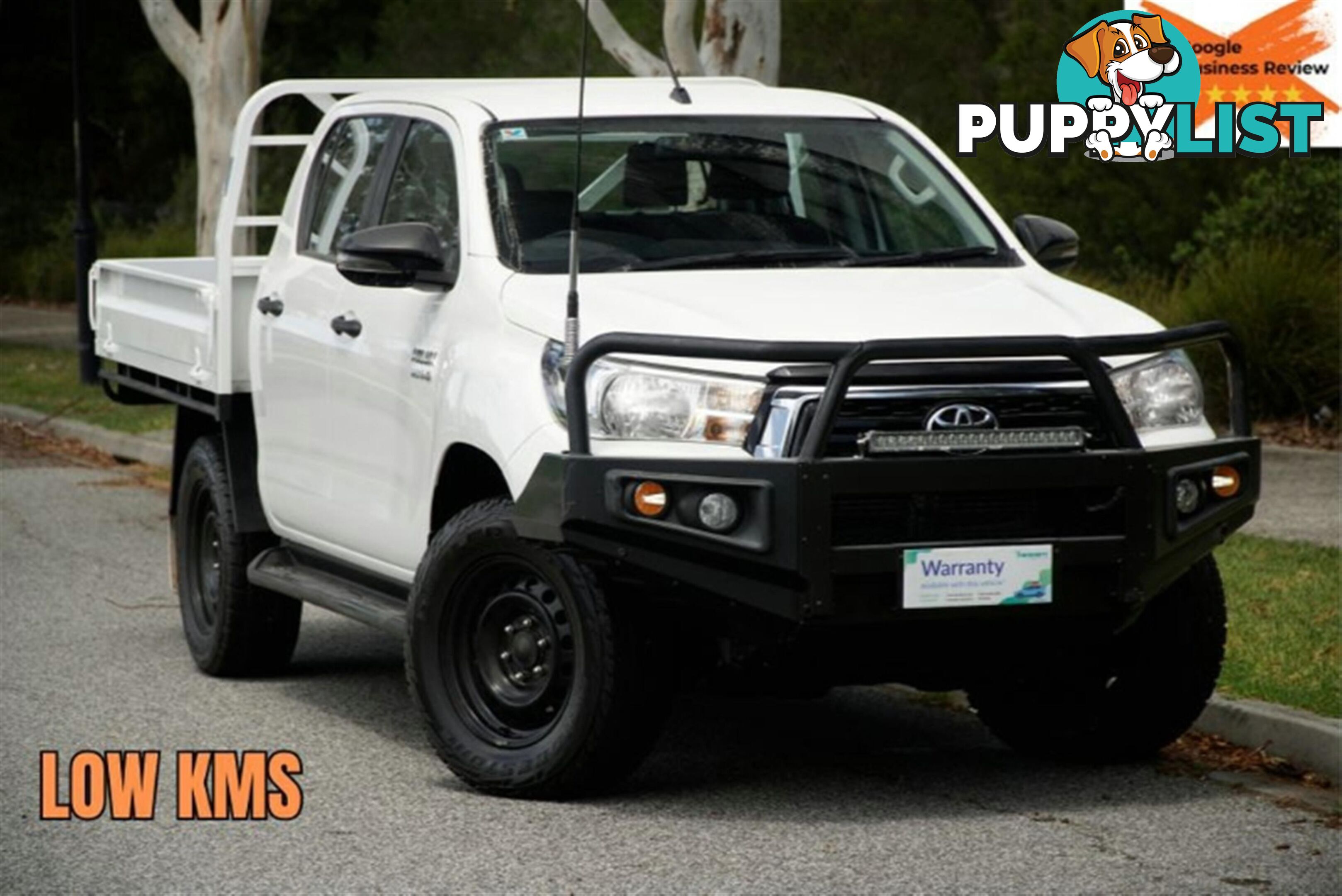 2019 TOYOTA HILUX SR DUAL CAB GUN126R CAB CHASSIS