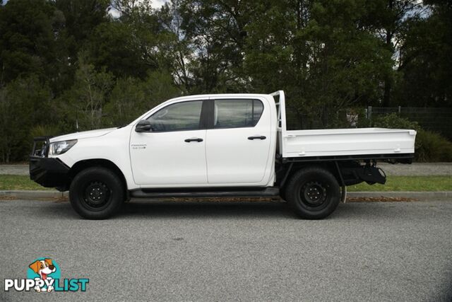 2019 TOYOTA HILUX SR DUAL CAB GUN126R CAB CHASSIS