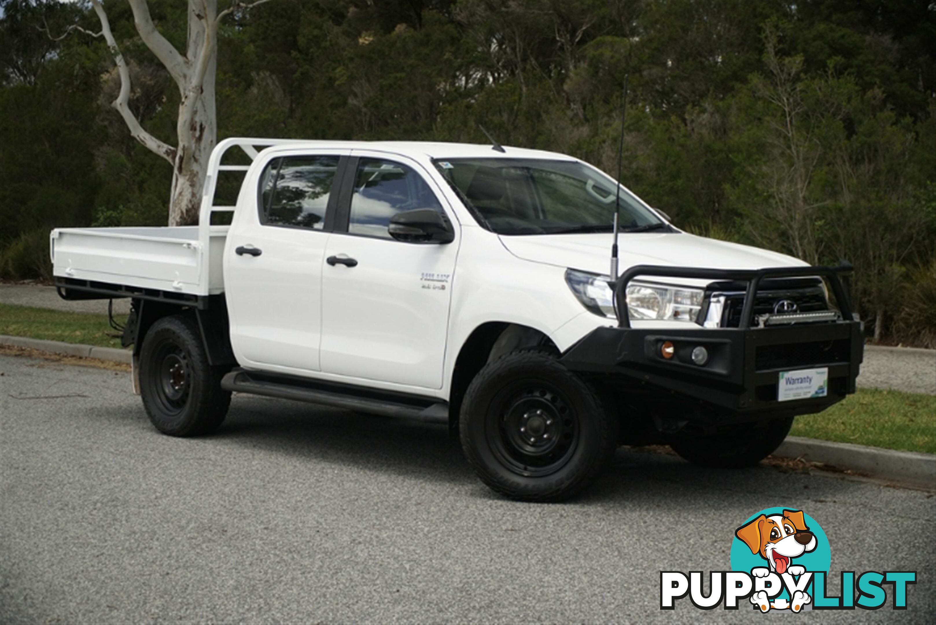 2019 TOYOTA HILUX SR DUAL CAB GUN126R CAB CHASSIS