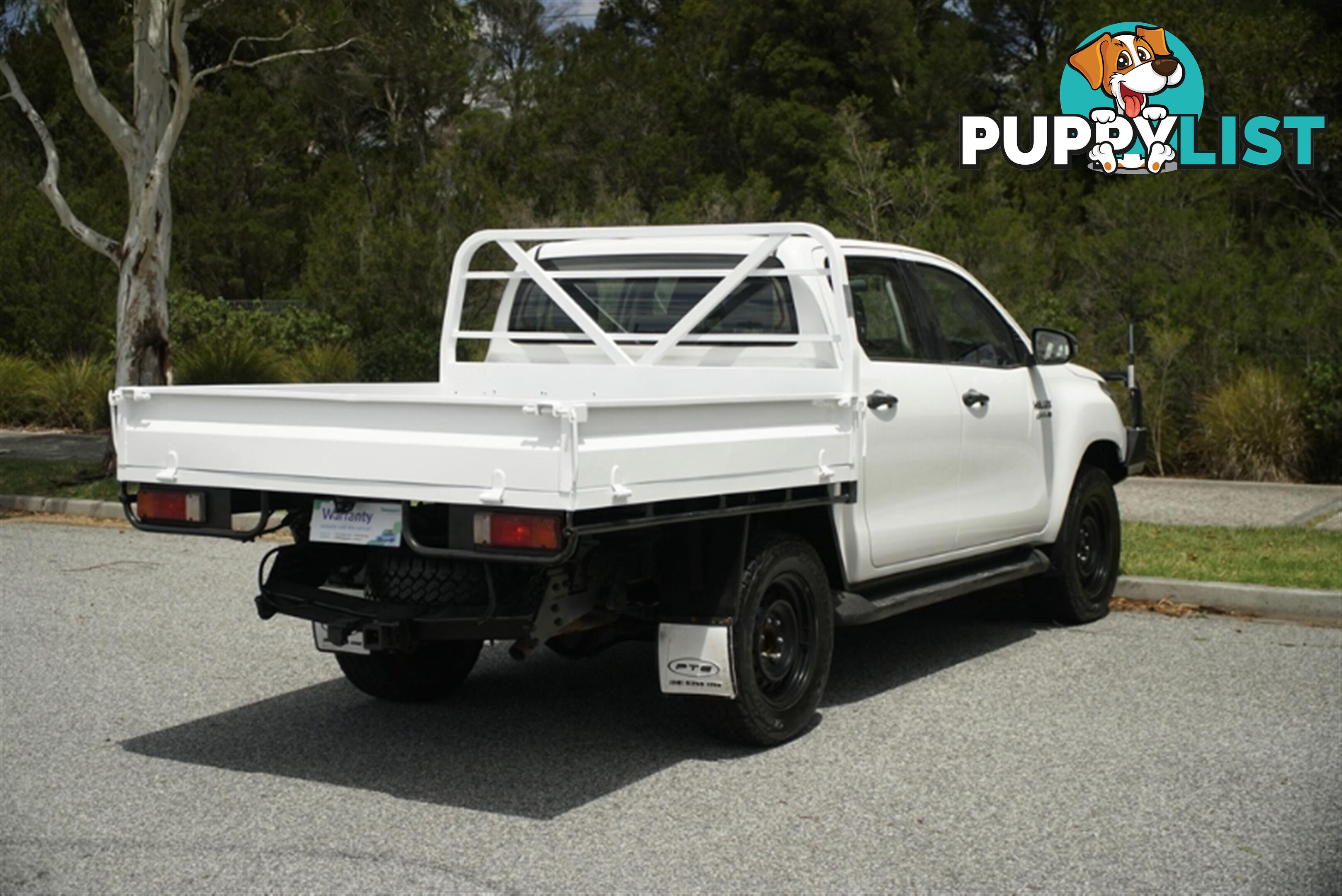 2019 TOYOTA HILUX SR DUAL CAB GUN126R CAB CHASSIS