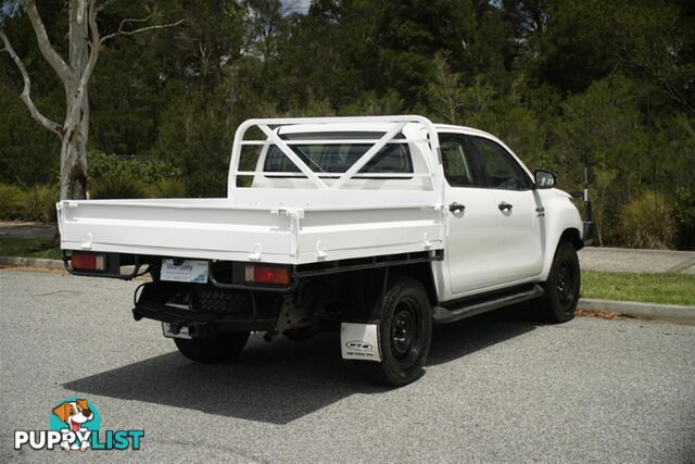 2019 TOYOTA HILUX SR DUAL CAB GUN126R CAB CHASSIS