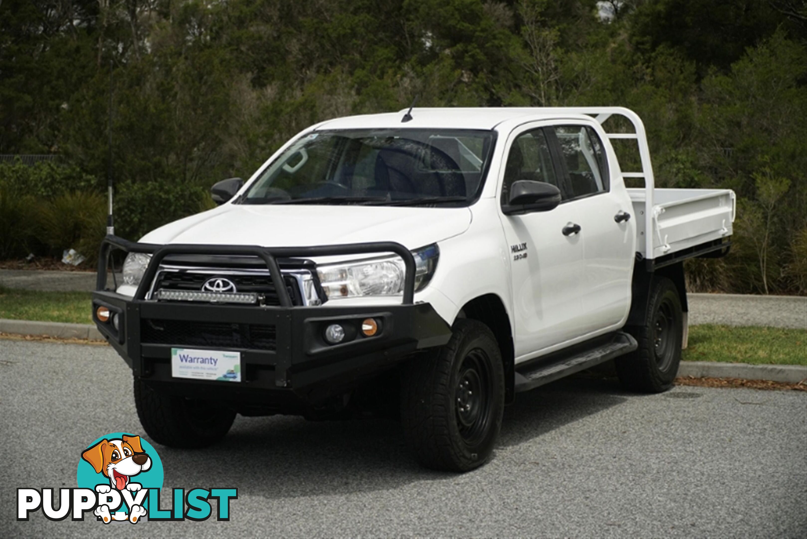 2019 TOYOTA HILUX SR DUAL CAB GUN126R CAB CHASSIS