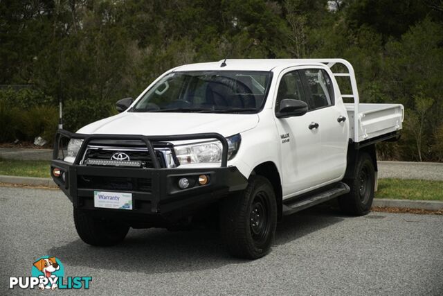 2019 TOYOTA HILUX SR DUAL CAB GUN126R CAB CHASSIS