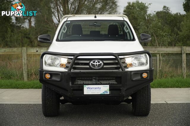2017 TOYOTA HILUX SR DUAL CAB GUN126R CAB CHASSIS