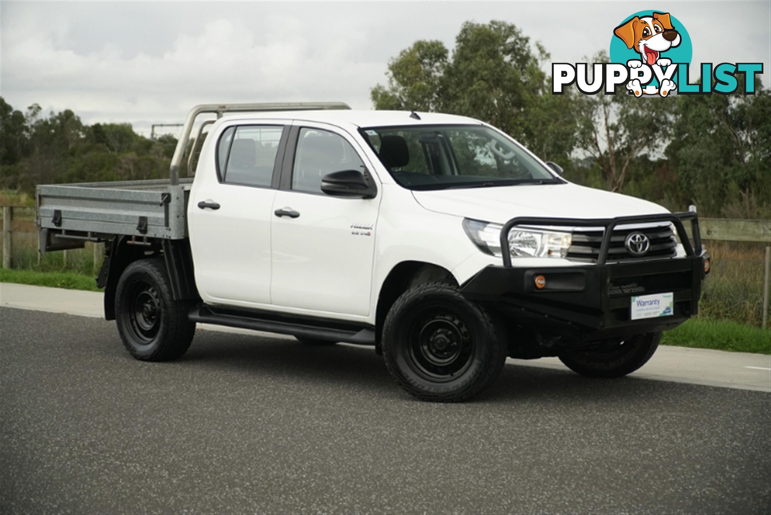 2017 TOYOTA HILUX SR DUAL CAB GUN126R CAB CHASSIS