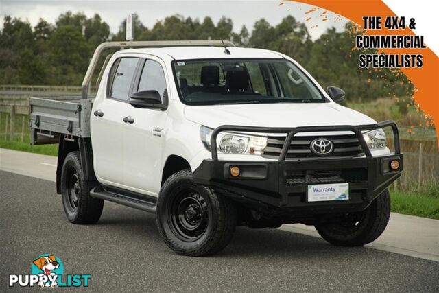 2017 TOYOTA HILUX SR DUAL CAB GUN126R CAB CHASSIS