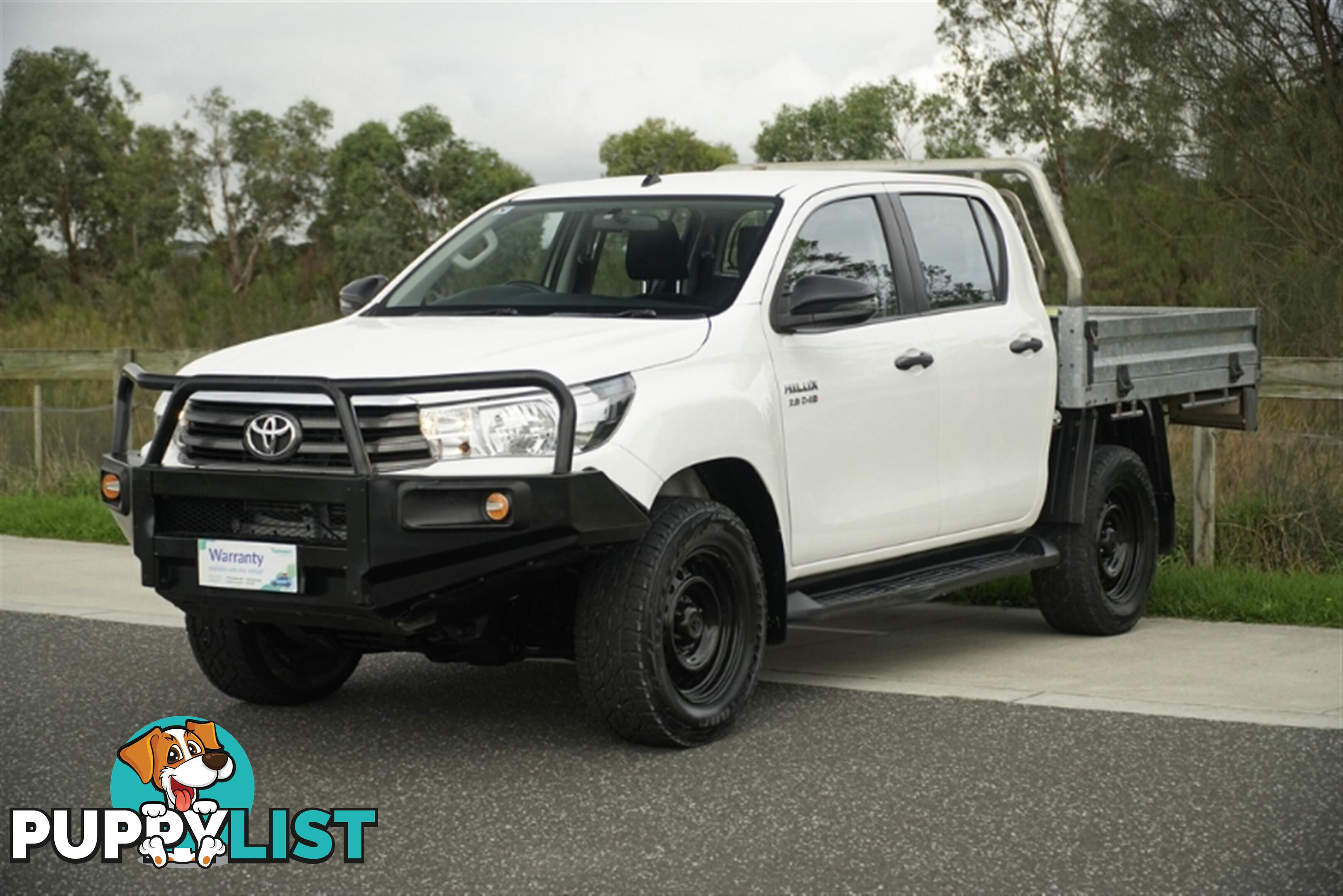 2017 TOYOTA HILUX SR DUAL CAB GUN126R CAB CHASSIS