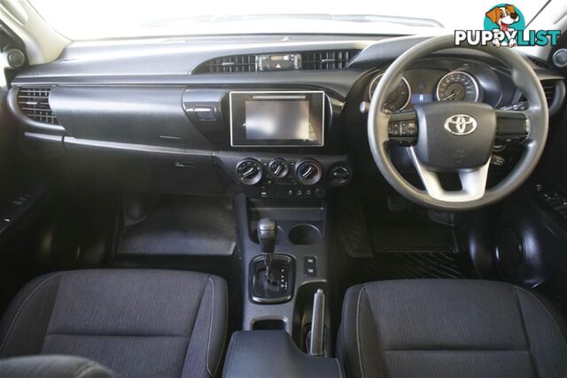 2017 TOYOTA HILUX SR DUAL CAB GUN126R CAB CHASSIS