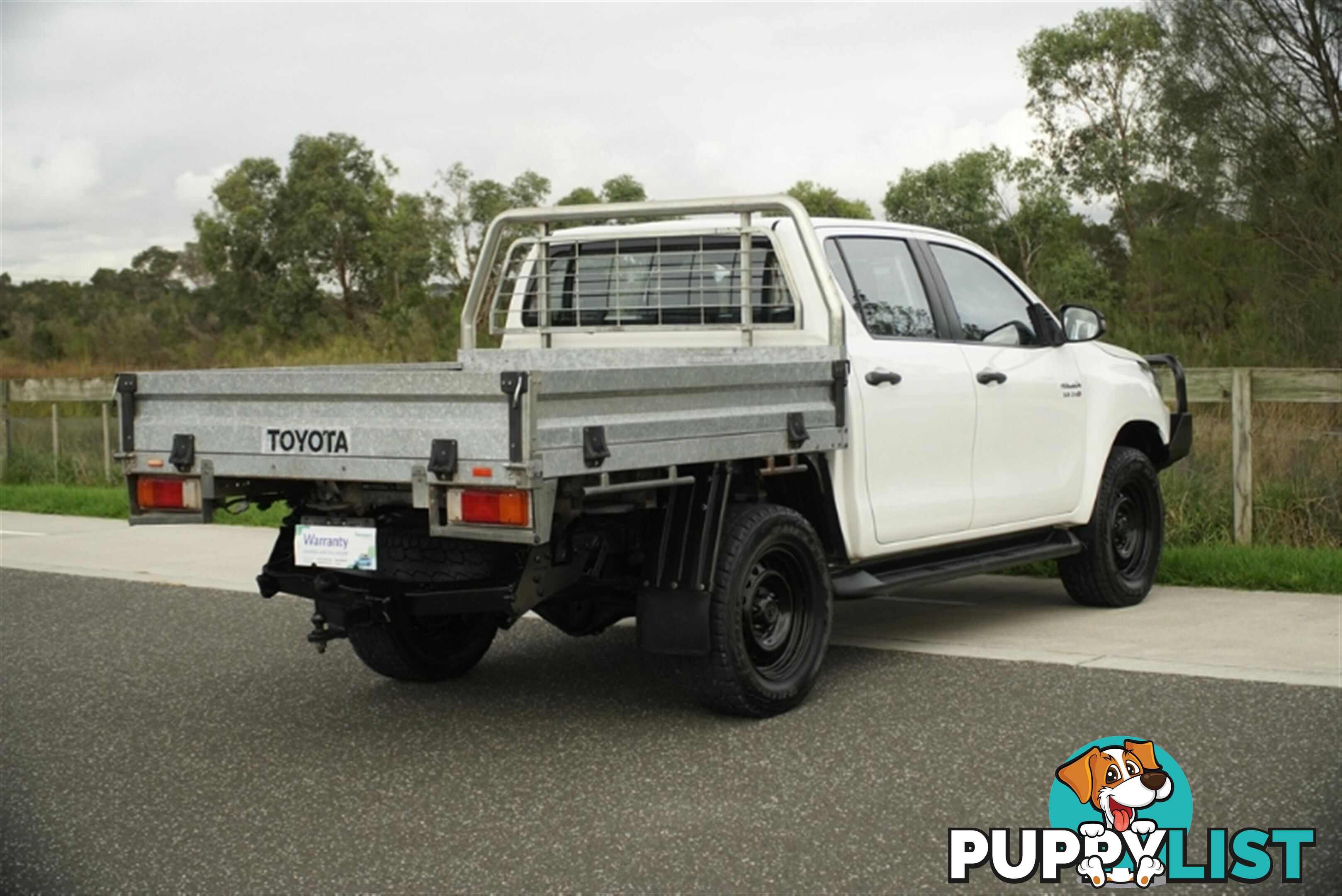 2017 TOYOTA HILUX SR DUAL CAB GUN126R CAB CHASSIS