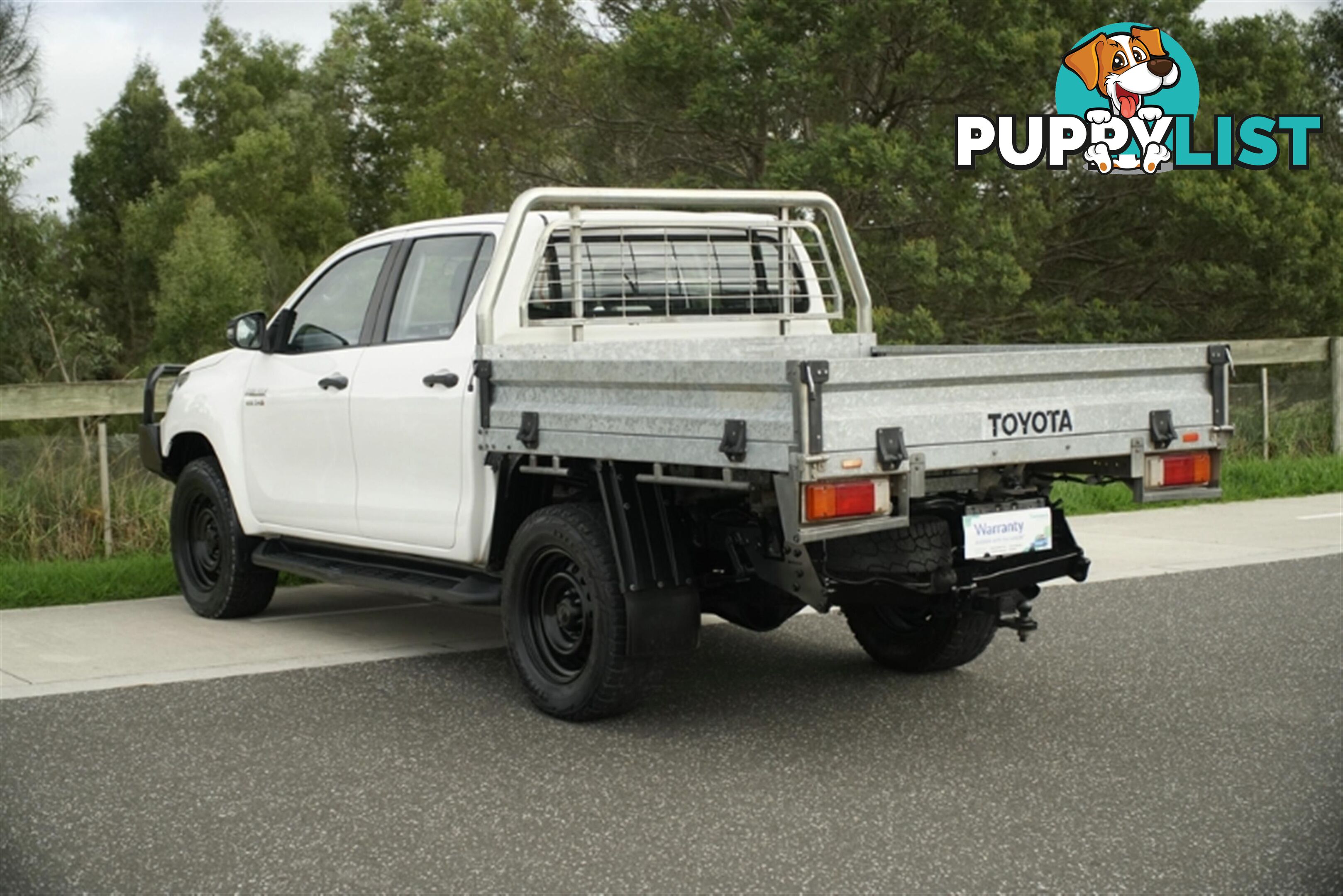 2017 TOYOTA HILUX SR DUAL CAB GUN126R CAB CHASSIS