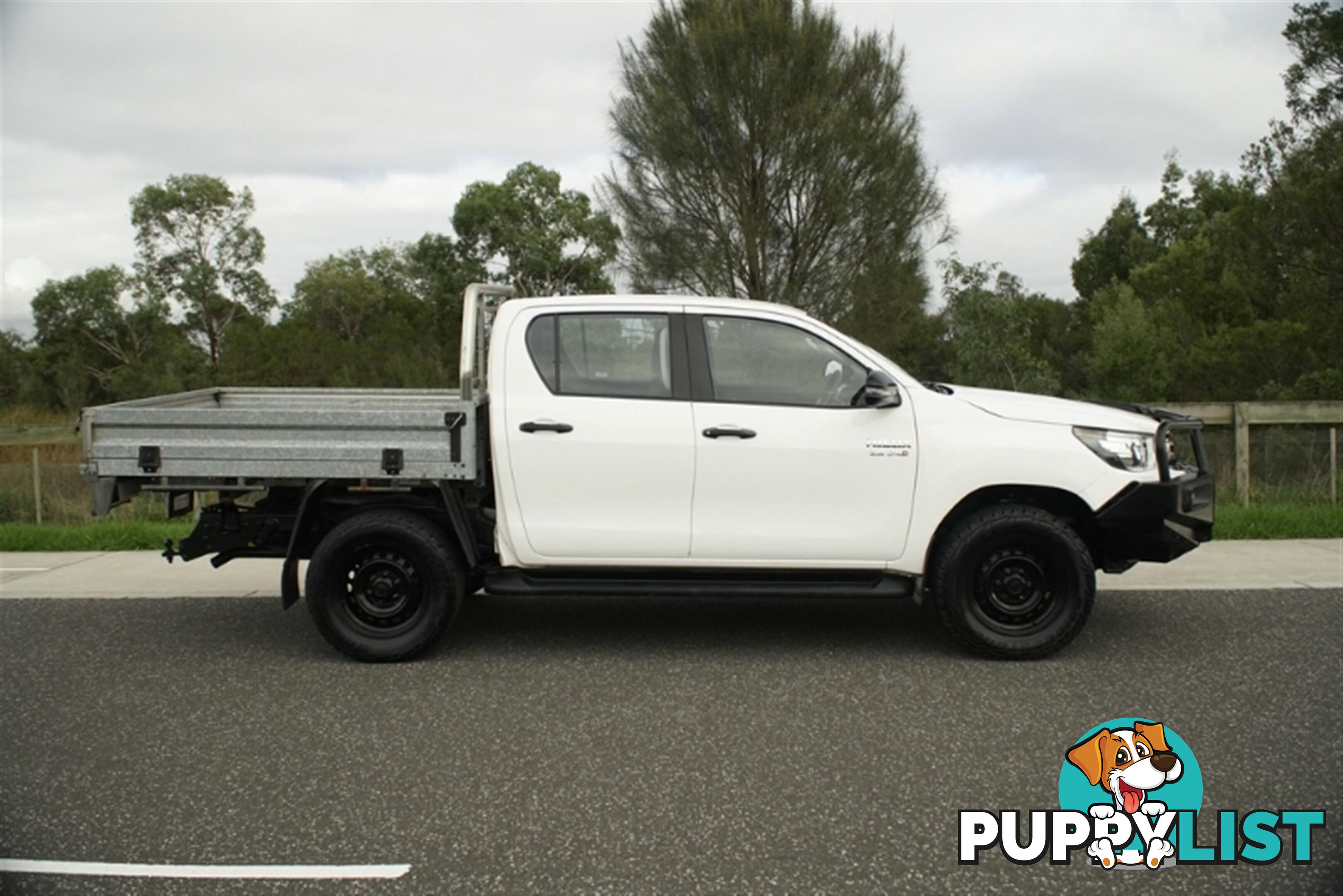 2017 TOYOTA HILUX SR DUAL CAB GUN126R CAB CHASSIS