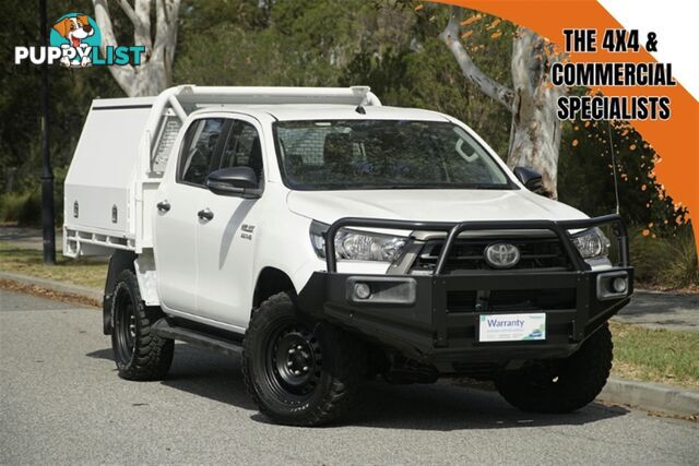 2020 TOYOTA HILUX SR DUAL CAB GUN126R CAB CHASSIS