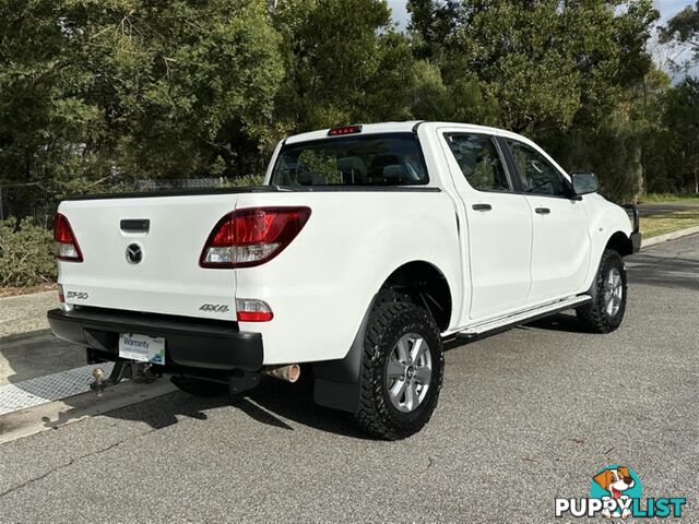 2018 MAZDA BT-50 XT DUAL CAB UR0YG1 UTILITY