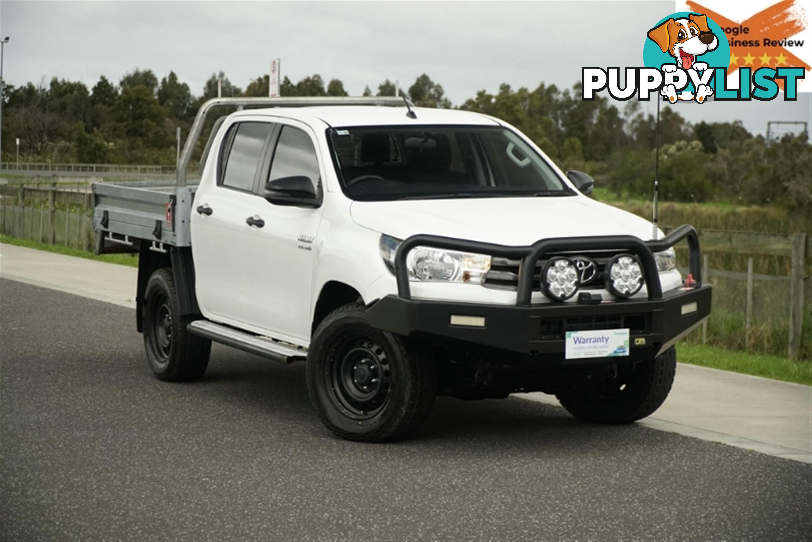 2017 TOYOTA HILUX SR DUAL CAB GUN126R CAB CHASSIS